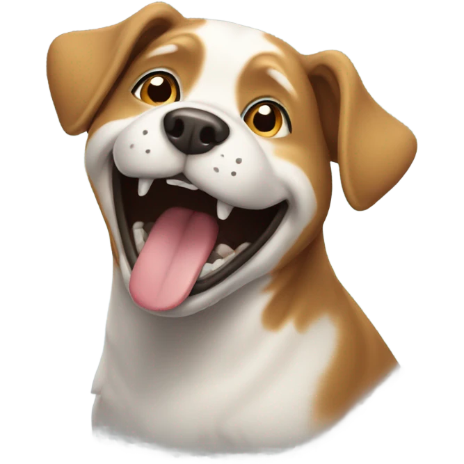 Happy dog emoji