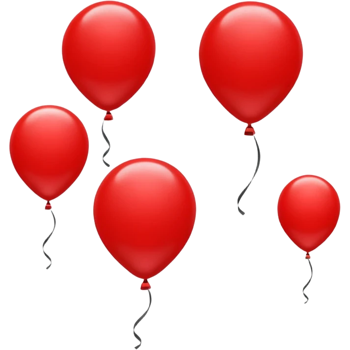 red balloon emoji