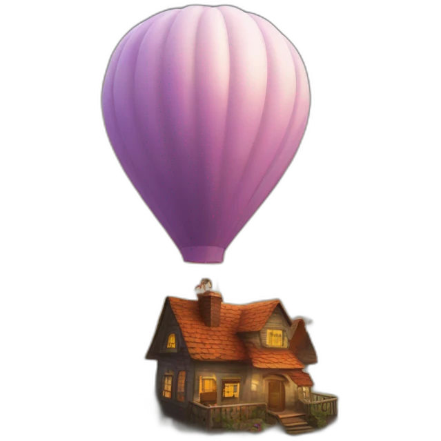 up baloon home emoji