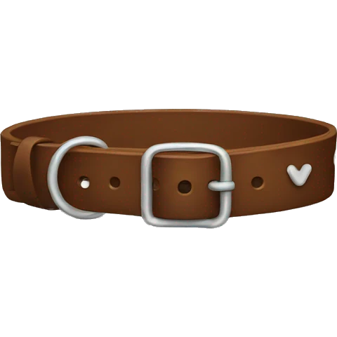 Dog collar emoji