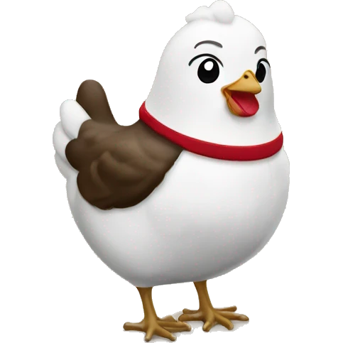 chick fil a emoji