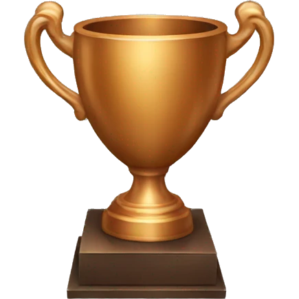 bronze trophy emoji