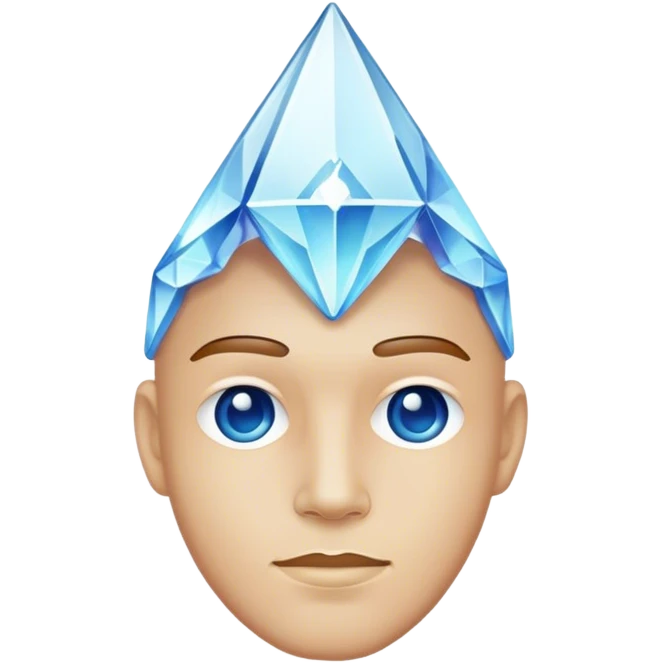 Crystal man emoji