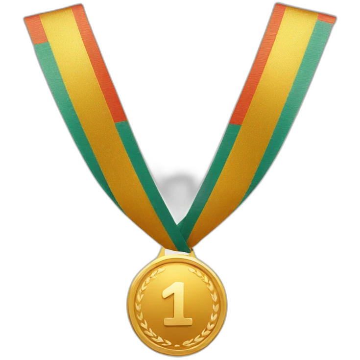 Gold 1st place medal emoji