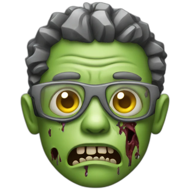 software developer zombie emoji