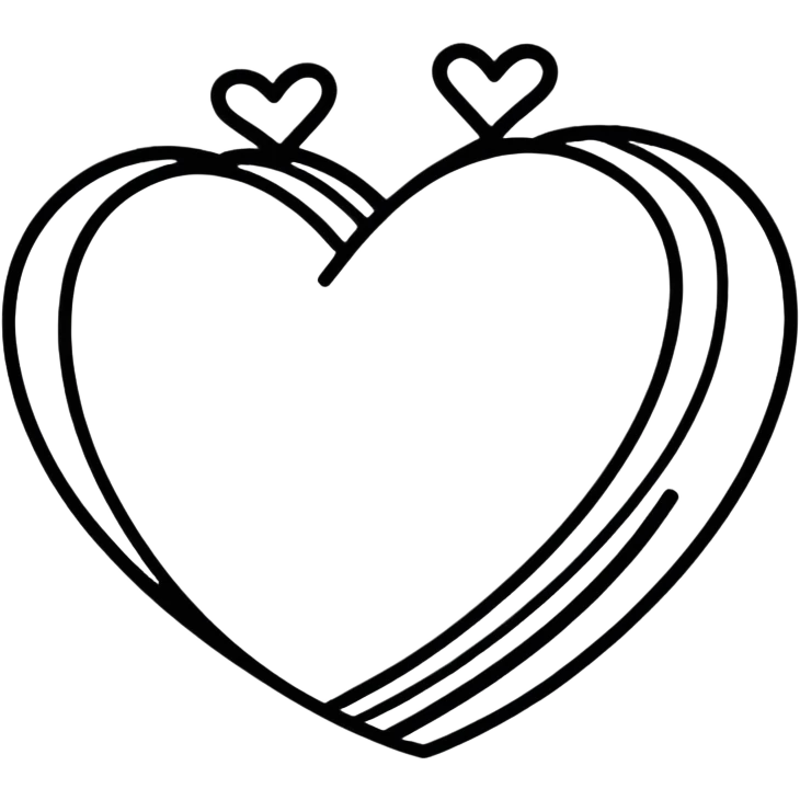 Sunny heart emoji