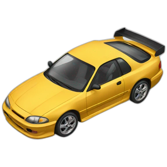 Car to drift emoji