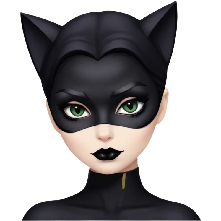 Catwoman face emoji