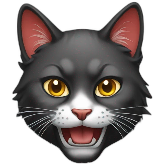 Hell cat emoji