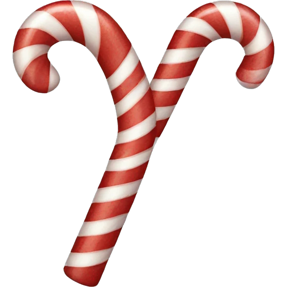 candy cane emoji