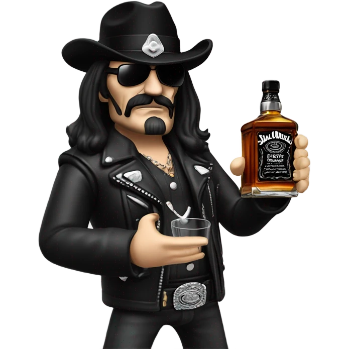 lemmy drinking jack daniels emoji