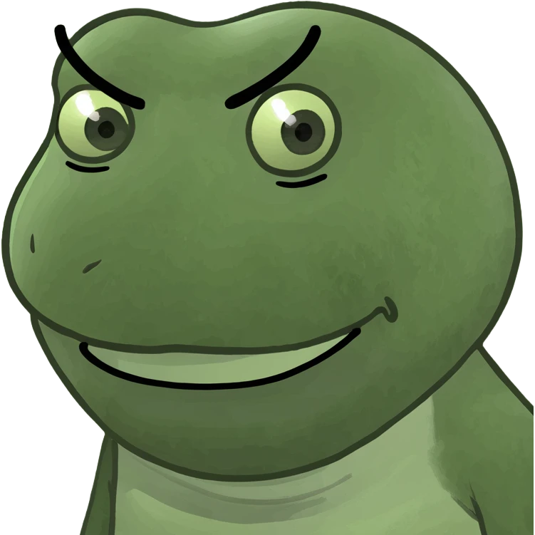 Someone making a heh face  emoji