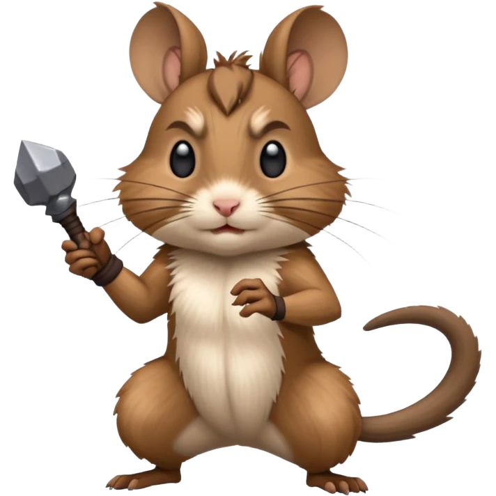 Degu playing brawlstars emoji