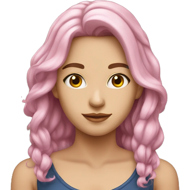 Розовое облако emoji