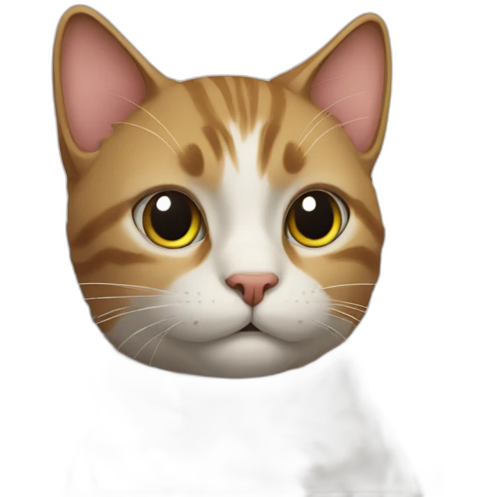 cat on moutain emoji