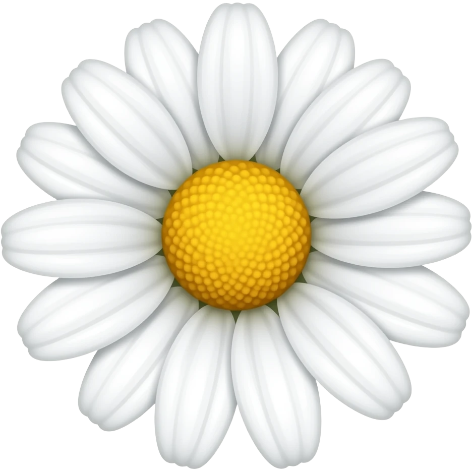 Daisy flower emoji