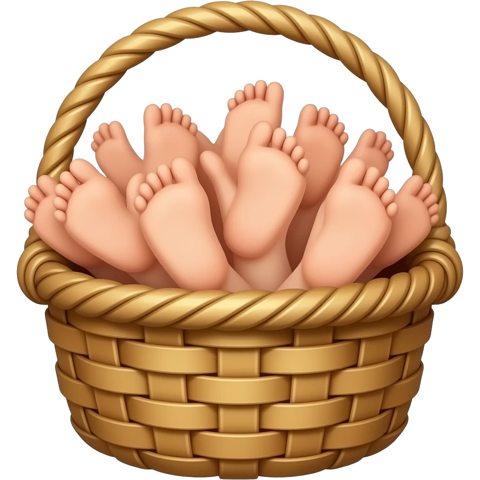 a basket full of dicks emoji