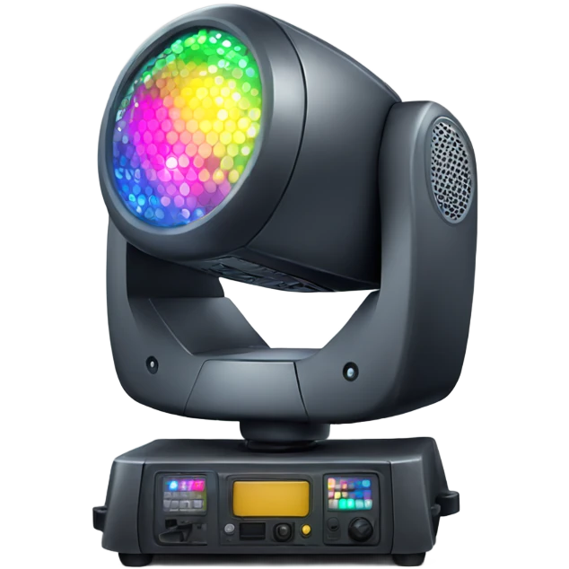 Disco light Moving head emoji