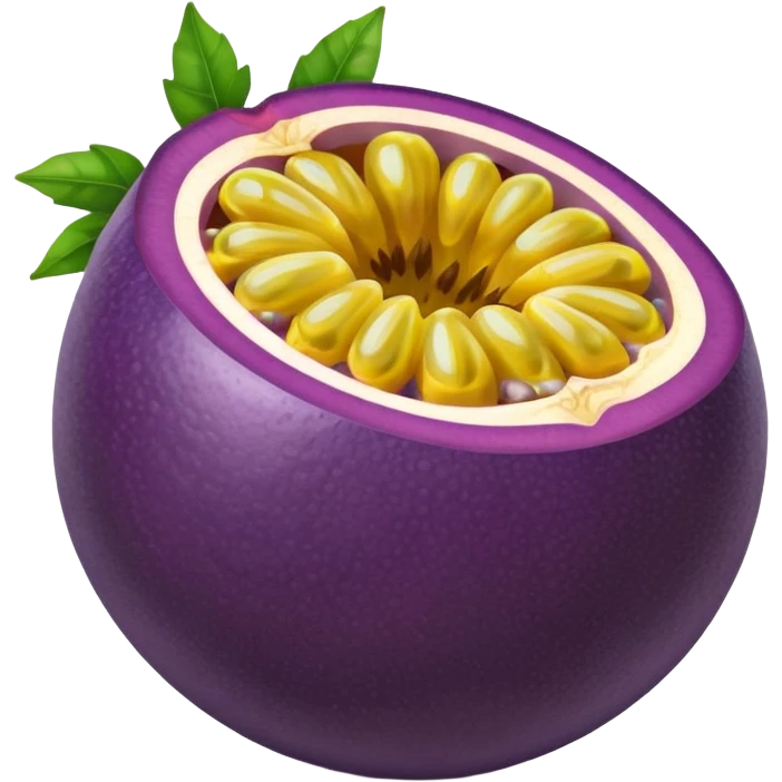Passion fruit emoji