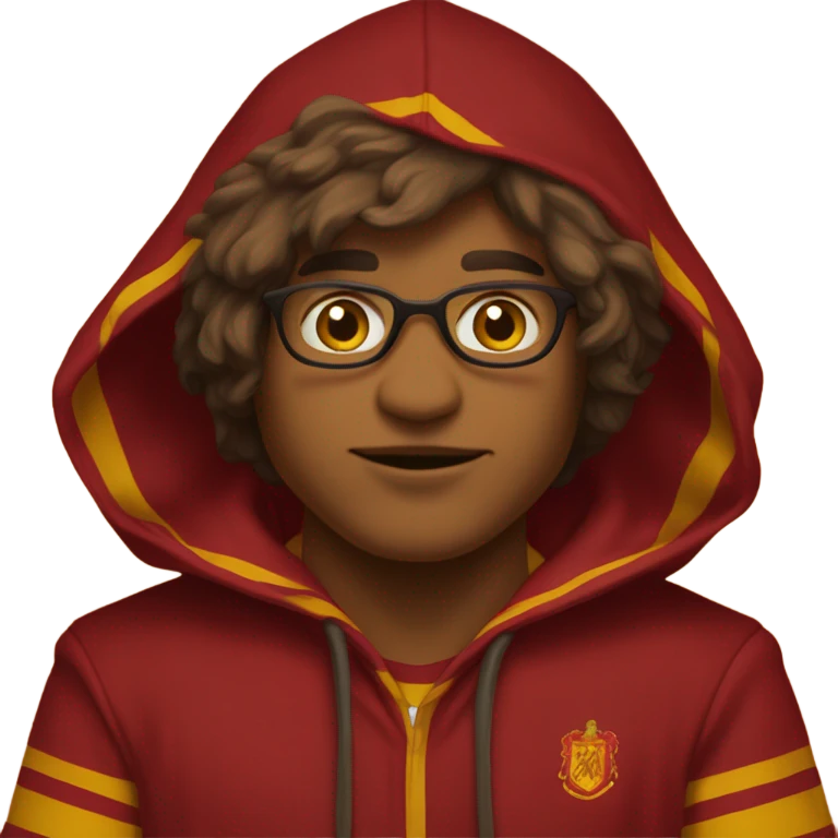 Gryffindor hoodie only 1 emoji