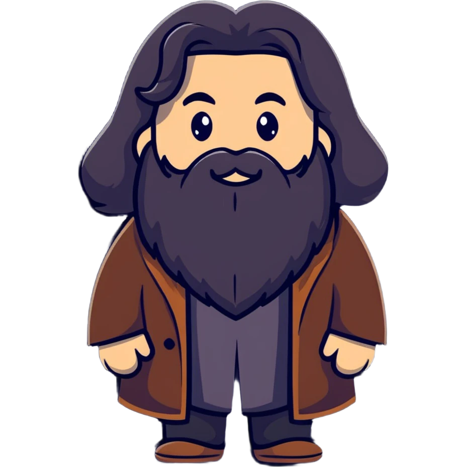 Hagrid from Harry Potter emoji