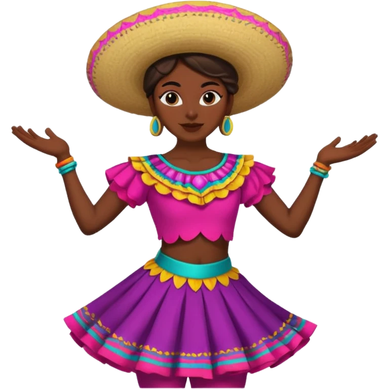 Bailarin mexicano emoji