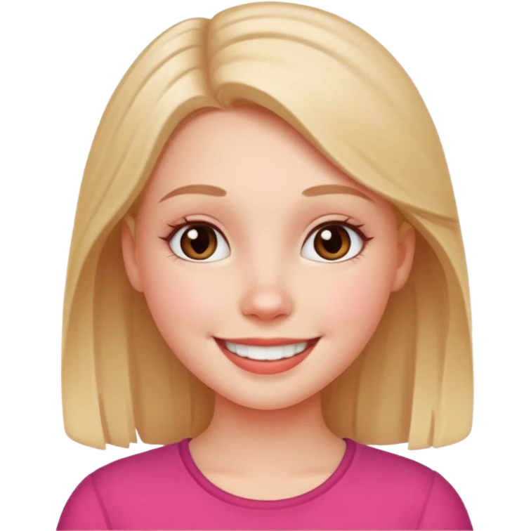 young white girl emoji