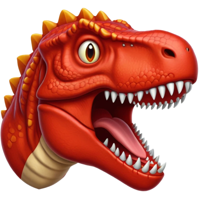 red t-rex emoji