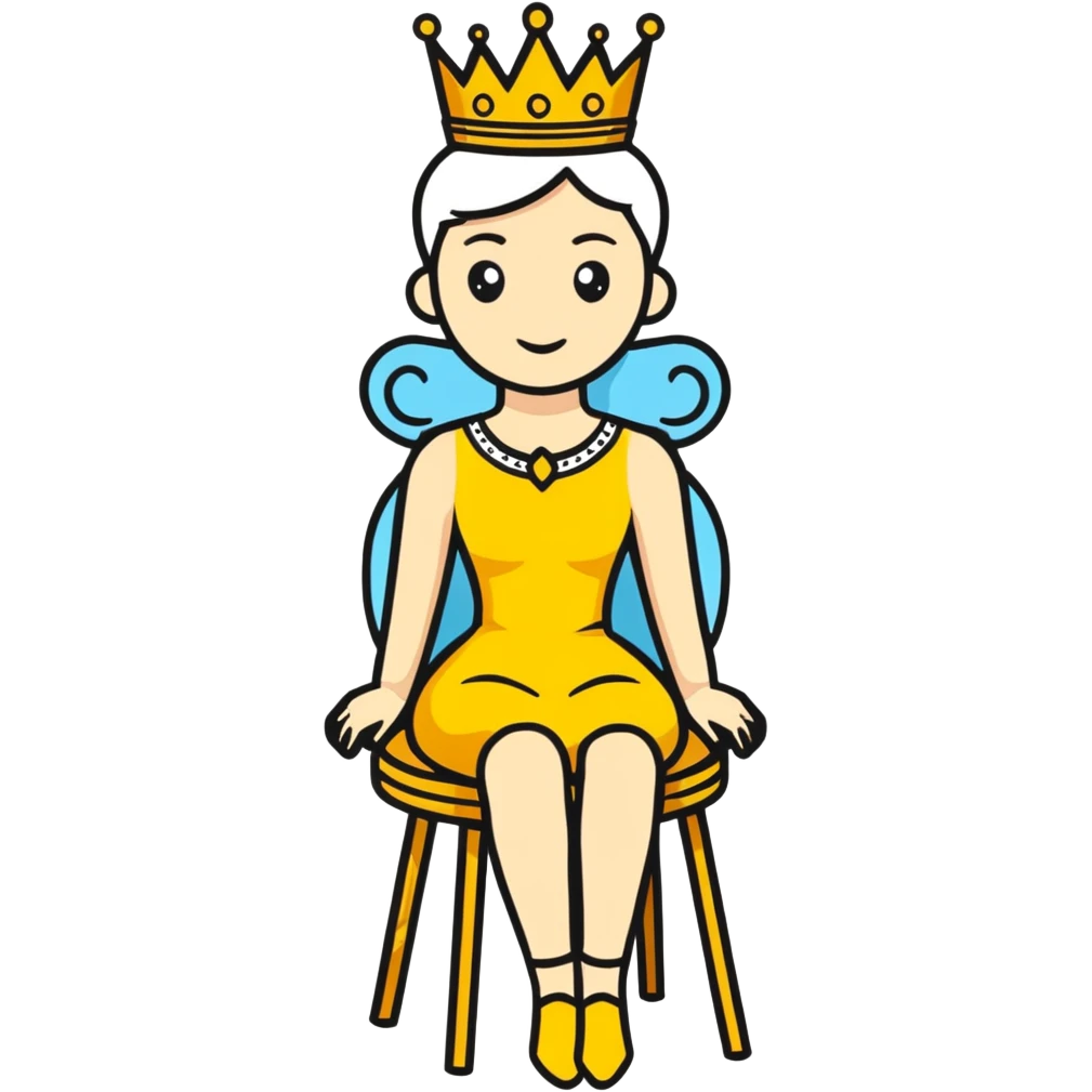 Stool queen emoji