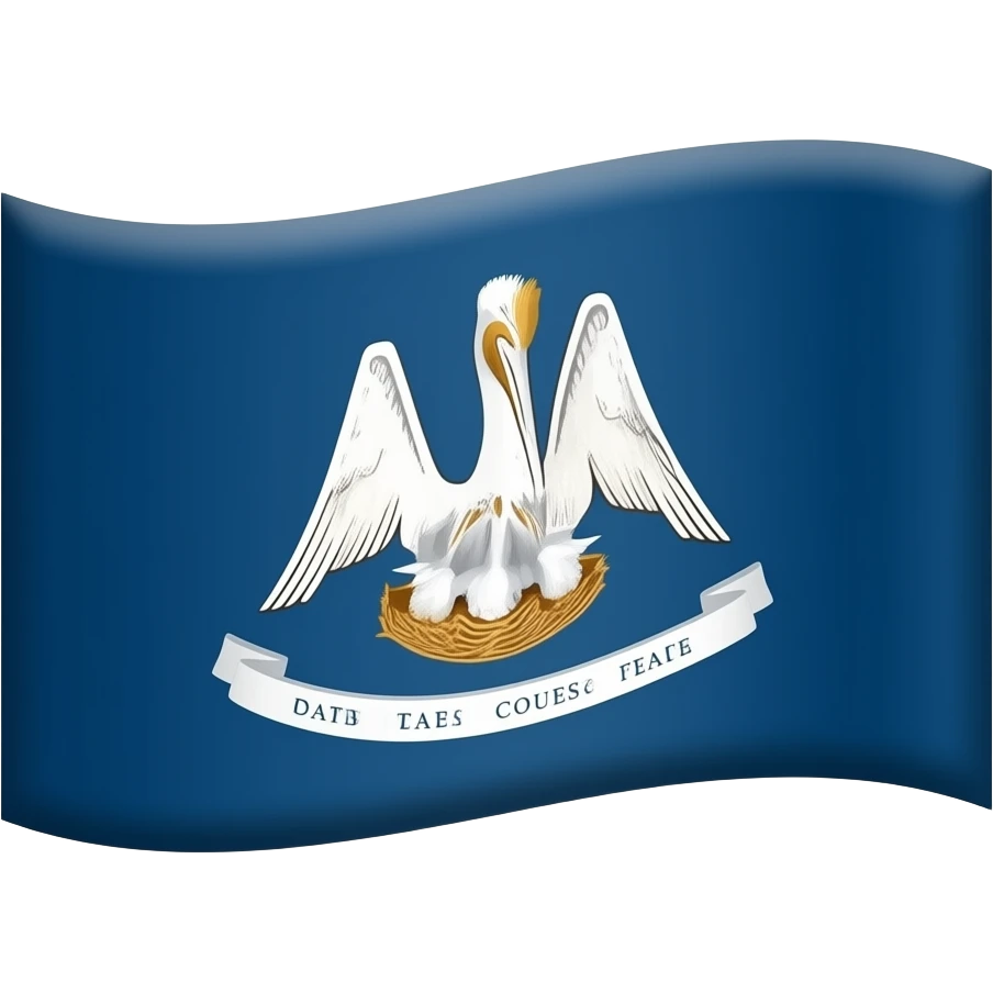 Louisiana Creole flag emoji