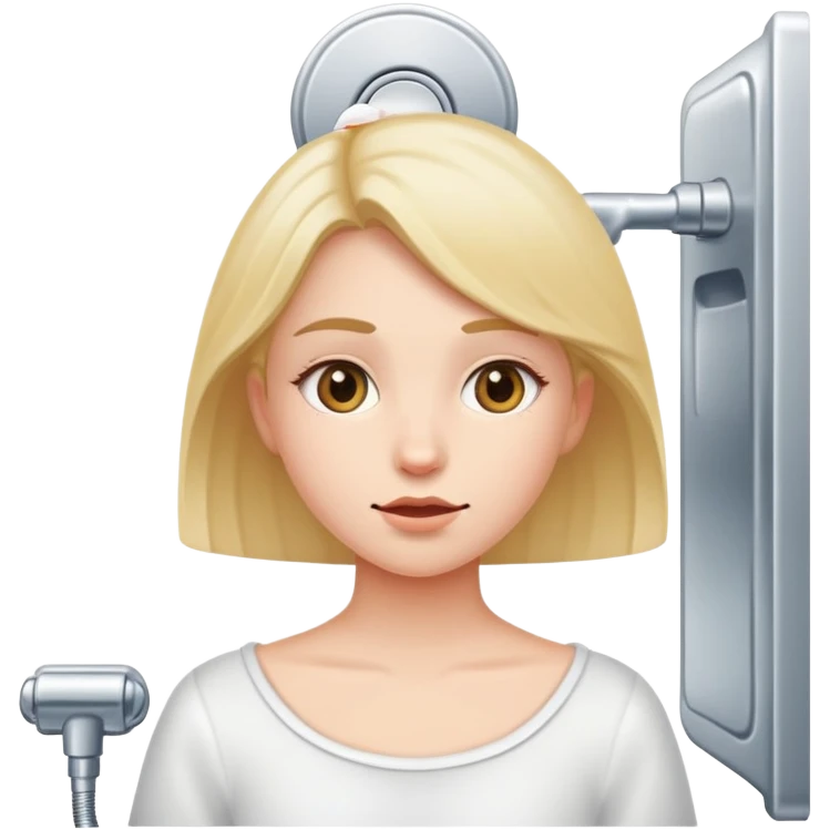 Girl using restroom  emoji