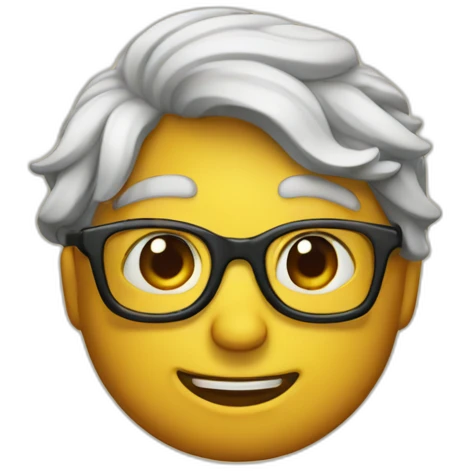 word nerd emoji