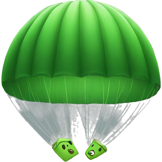 green airdrop emoji