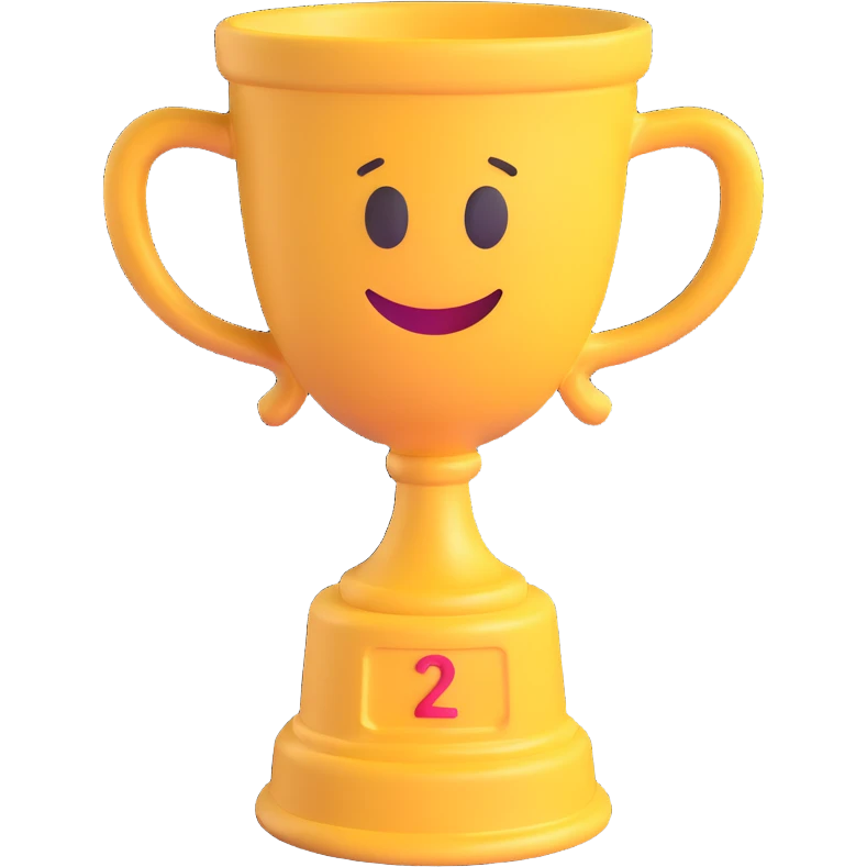 second place cup emoji