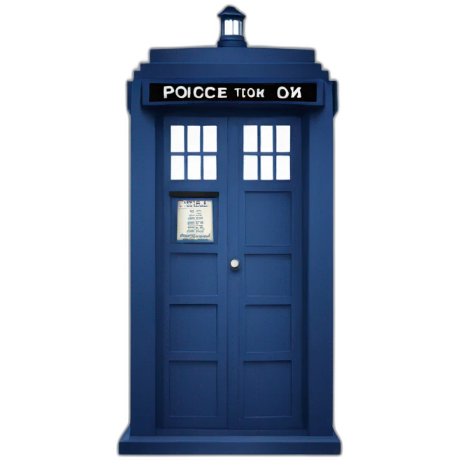 TARDIS  emoji