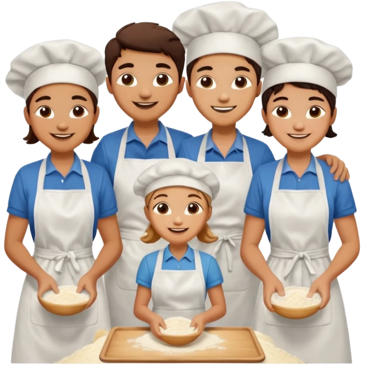 Goofy cookie bakers emoji