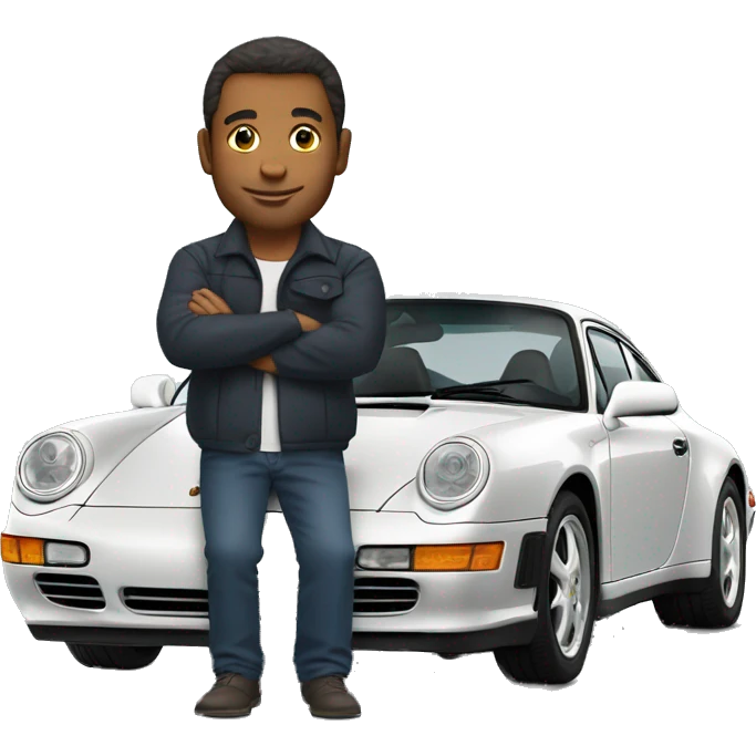 frederic dans sa porsche 986 emoji