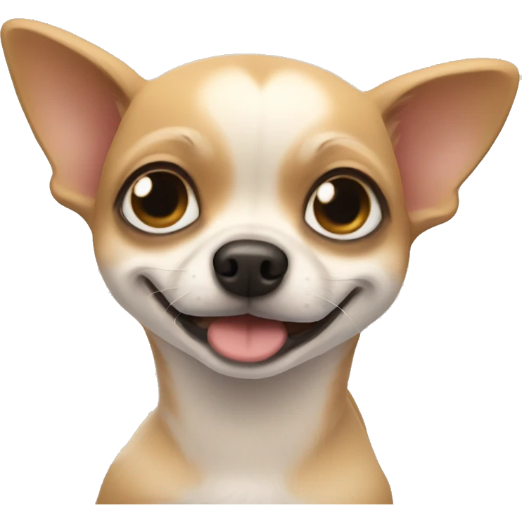 Hugging chihuahua emoji