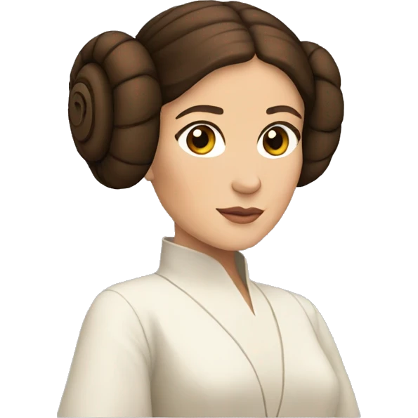 princess leia emoji