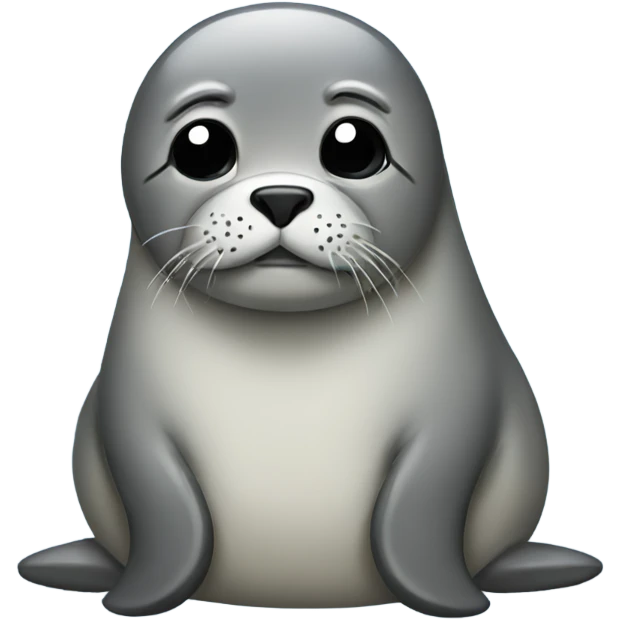 Sad seal emoji