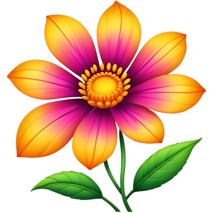 a beautiful flower emoji