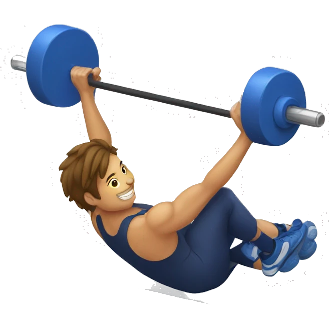 sport picture with exercises emoji