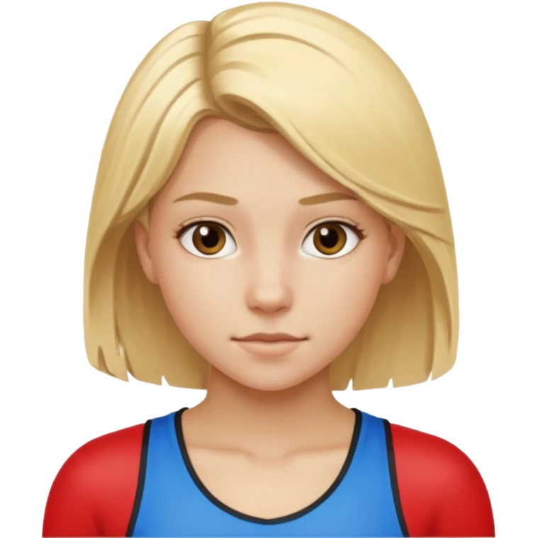 Jeune fille de 16 ans sportive et blonde et belle  emoji