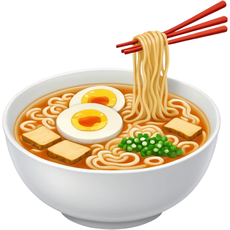 GENERATE ME A BOWL OF RAMEN MAKEIT PLAIN emoji