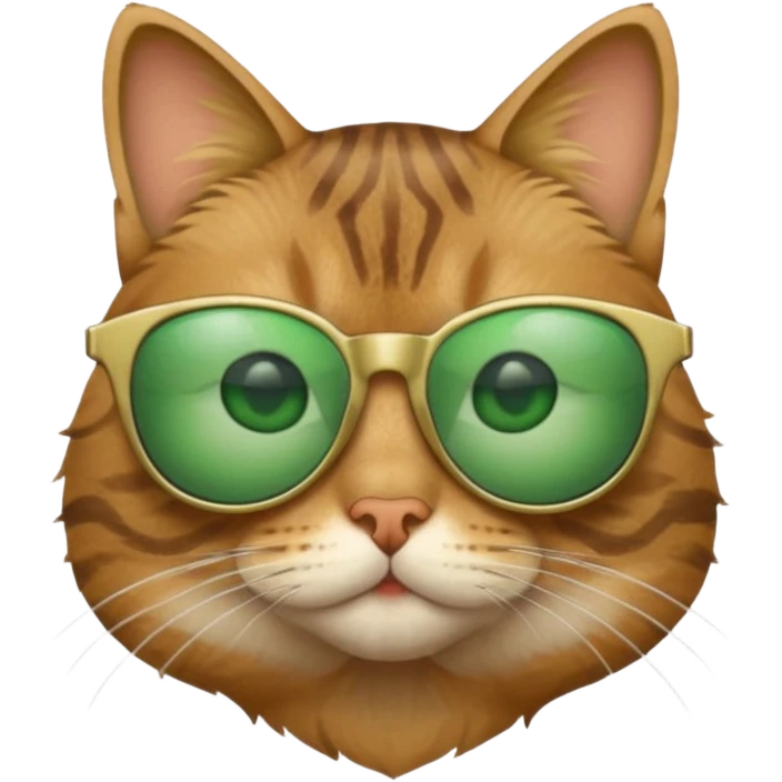 Cat wearing sunglasses emoji