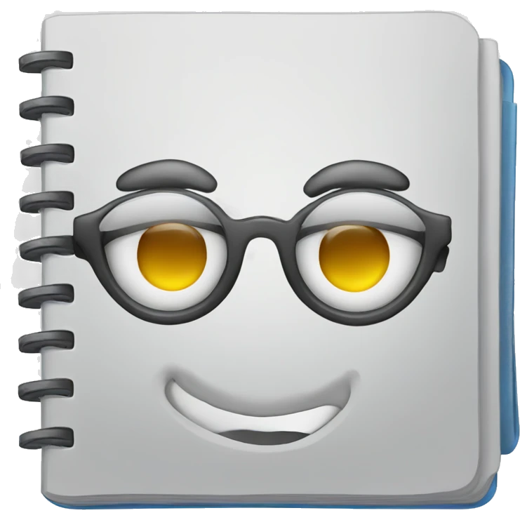 Open notebook emoji