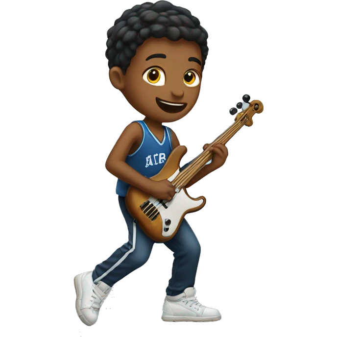 Kid playING bassebal  emoji