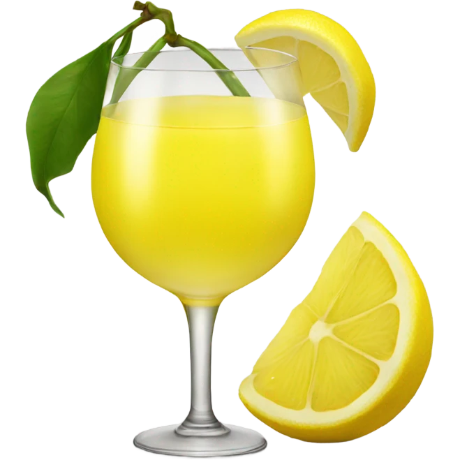 Lemon drop emoji