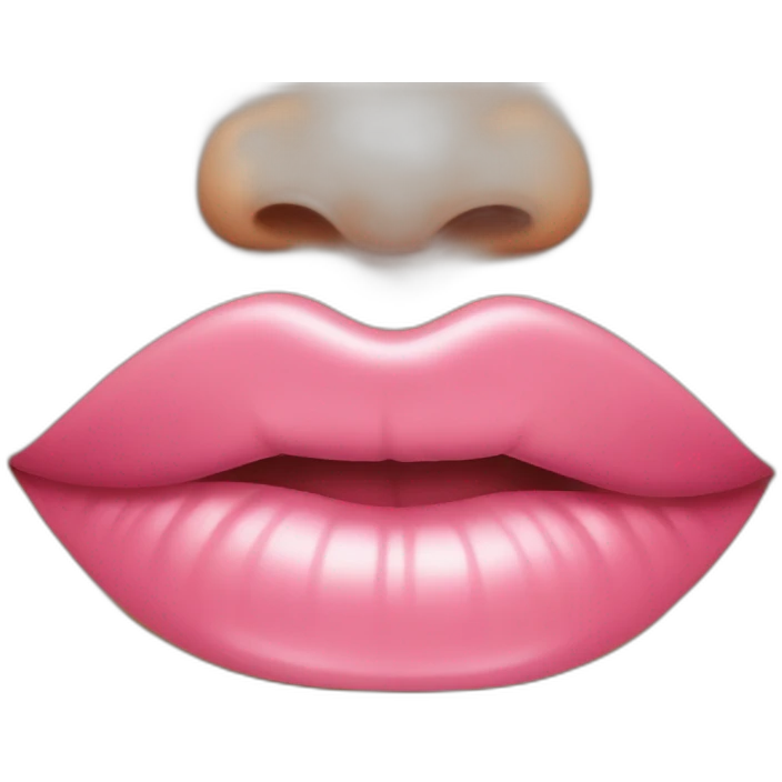Lip pink so sweet emoji