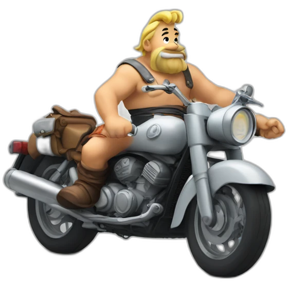 Obelix moto emoji